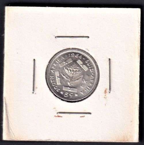 1964 UNCIRCULATED 5C COIN