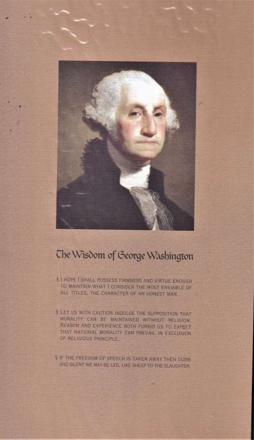 USA "BLACK ANGUS" UNCUT WASHINGTON  $1 BANKNOTES WITH CERT IN FOLDER