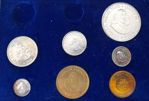 SA 1964  LONG PROOF SET - NO GOLD