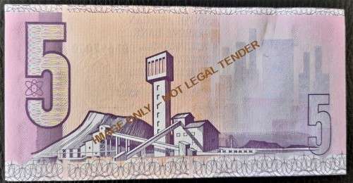 RSA FIVE RAND UNC BANKNOTES x 10 IN SERIES - CL STALS