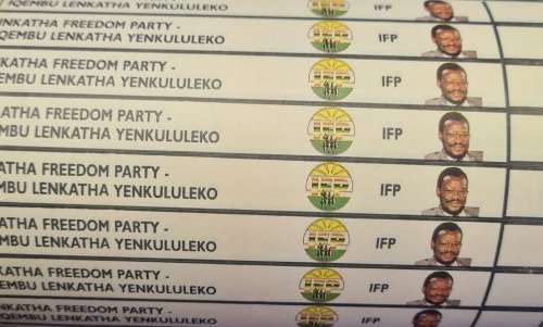 1994 BALLOT PAPERS -COMPLETE BOOK -WESTERN CAPE -IFP STICKERS INCLUDED