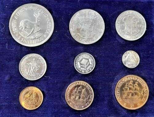 UNION OF SOUTH AFRICA 1947 PROOF SET