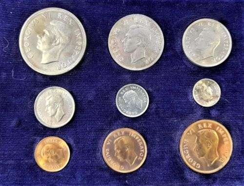 UNION OF SOUTH AFRICA 1947 PROOF SET