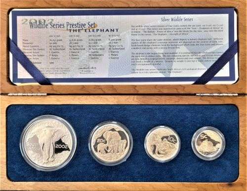 2002 Wildlife Series Prestige Set - The Elephant