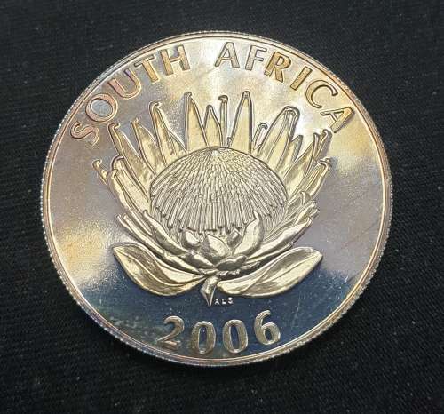 2006 UNC SILVER RAND - DESMOND TUTU