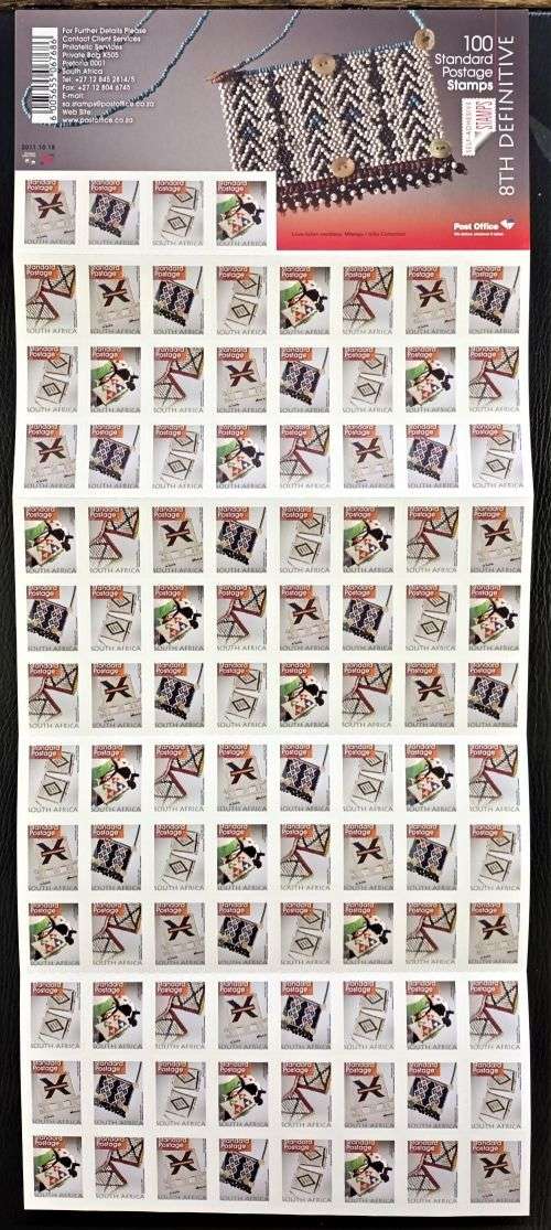 RSA SCARCE 2011.10.18 STANDARD MAIL BOOKLET