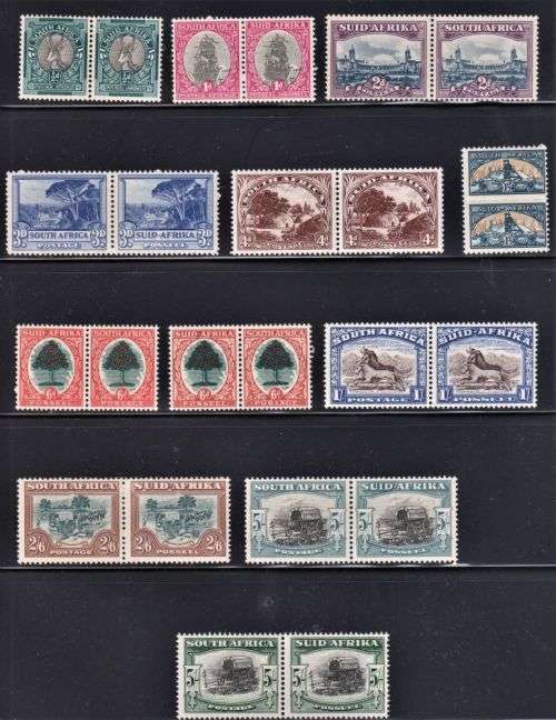 SA 1947-54 SCREENED SET UNMOUNTED MINT - CV  R4150