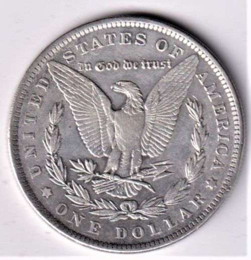 1890 Morgan Silver Dollar