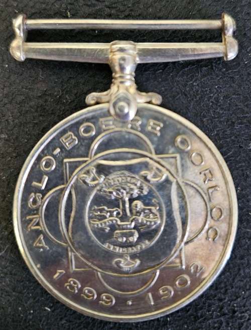 ANGLO BOER WAR MEDAL 1899-1902 - NAMED TO  BURGER. C. I. GOUWS.