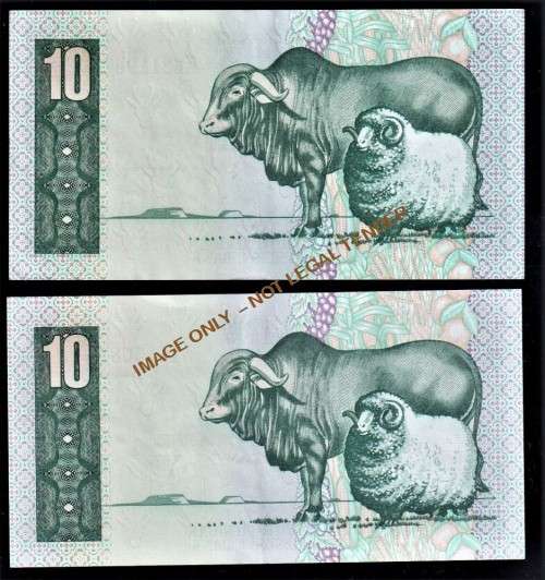 G.P.C DE KOCK R10 REPLACEMENT NOTES X  2