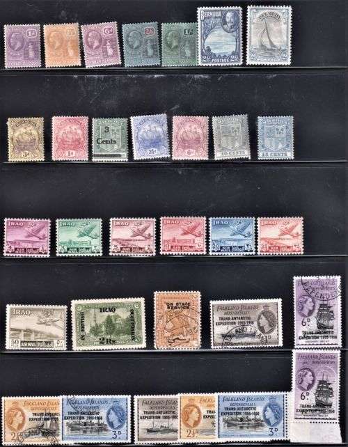 TERRIFIC COMMONWEALTH LOT - MINT, UNMOUNTED & USED