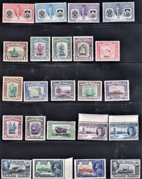 TERRIFIC COMMONWEALTH LOT - MINT, UNMOUNTED & USED