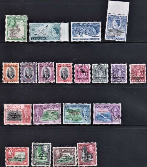 TERRIFIC COMMONWEALTH LOT - MINT, UNMOUNTED & USED