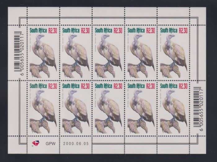 RSA 2000 DEFINS R1,50 & R2,30 COMPLETE SHEETS UM