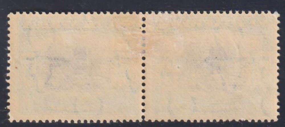 SA 1927 LONDON 5/- PERF DOWN HINGED MINT- CV R15,000