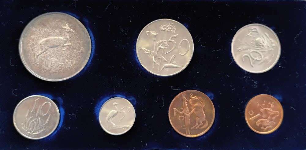 SA 1965  SHORT PROOF SET IN ORIGINAL BOX