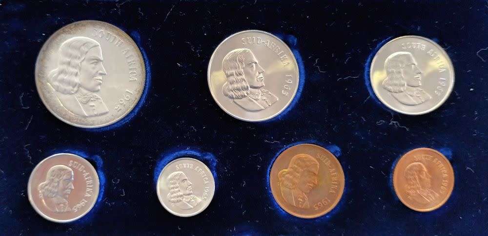 SA 1965  SHORT PROOF SET IN ORIGINAL BOX