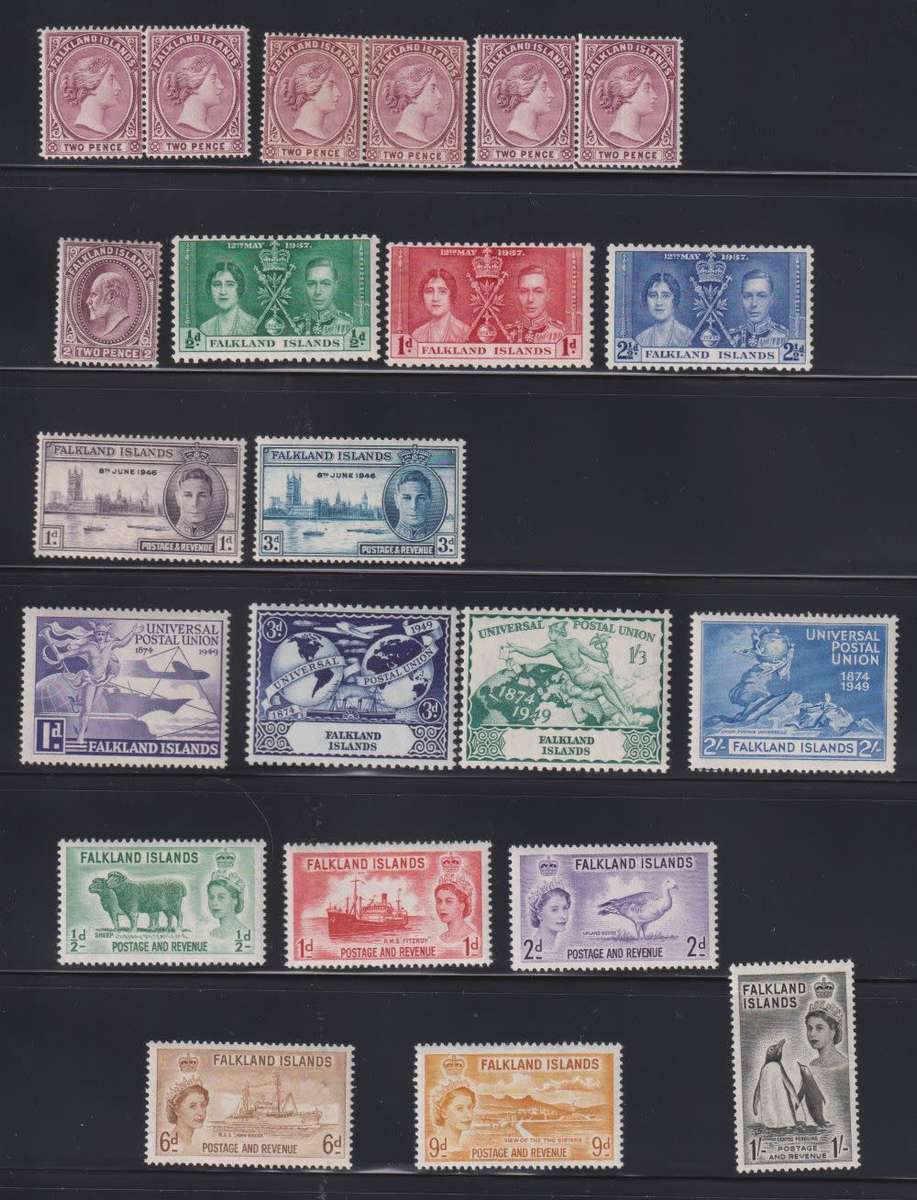 FALKLAND ISLANDS TERRIFIC COLLECTION