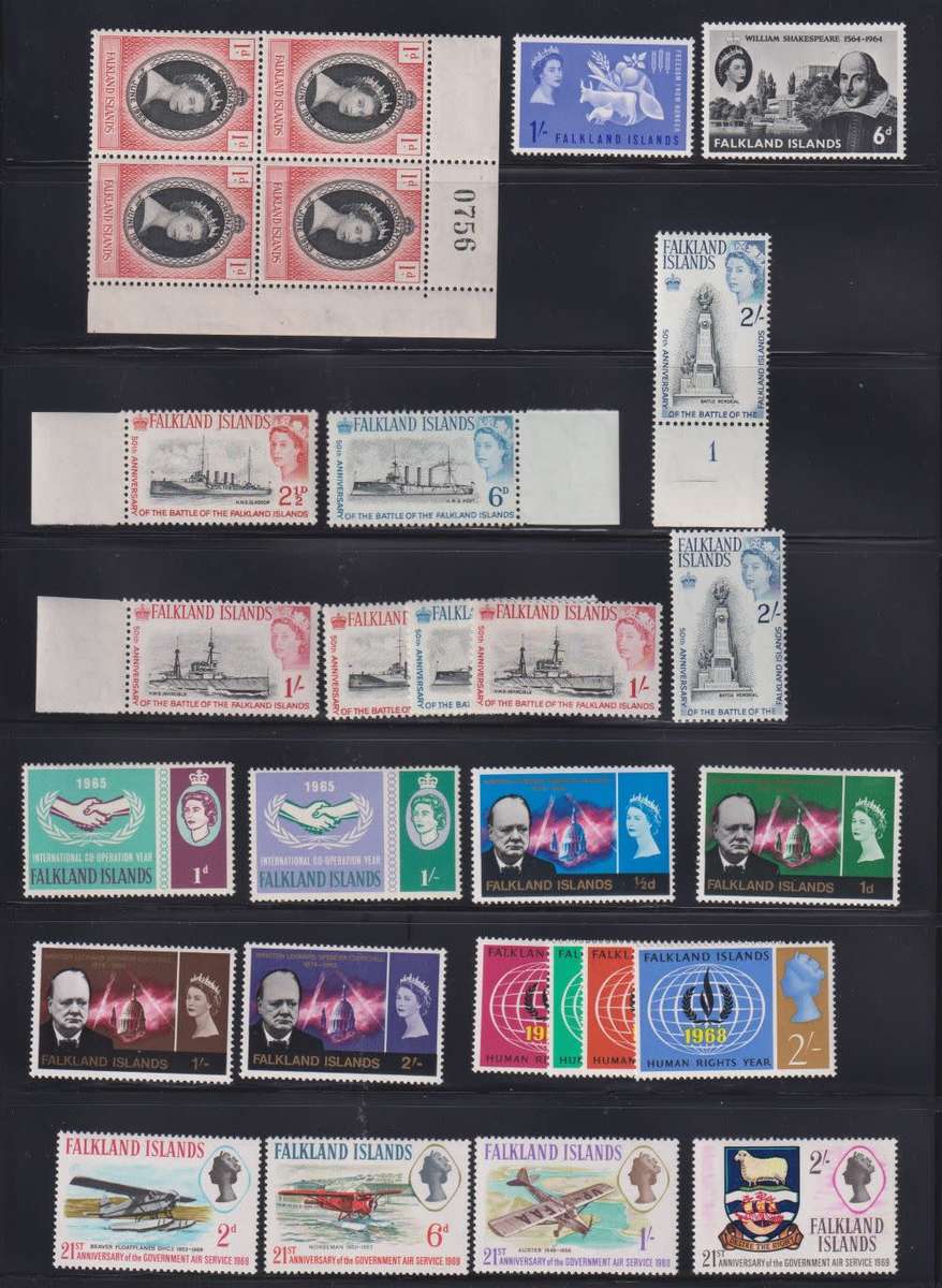 FALKLAND ISLANDS TERRIFIC COLLECTION