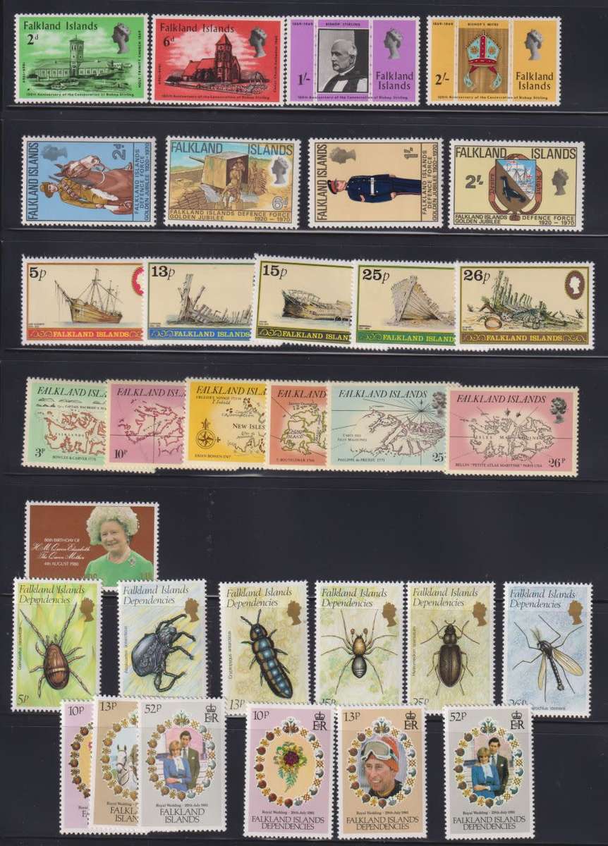 FALKLAND ISLANDS TERRIFIC COLLECTION