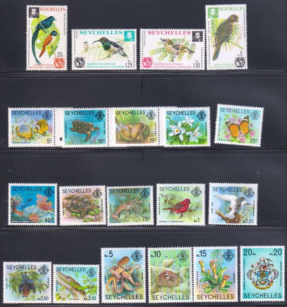 SEYCHELLES UM BIRD & WILDLIFE COLLECTION - TERRIFIC LOT!