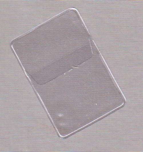 100 PVC COIN POCKETS