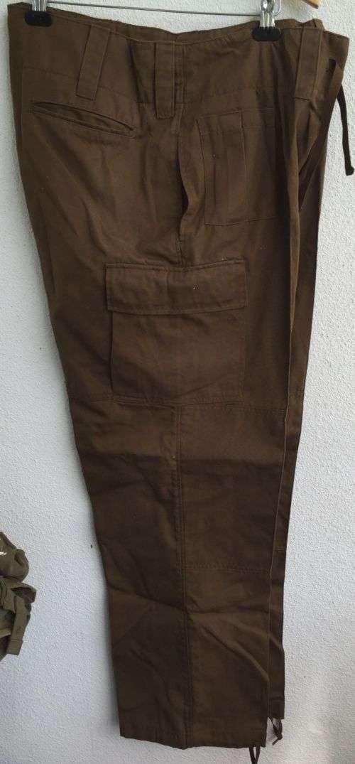 SOUTH AFRICA (SADF) NUTRIA COMBAT TROUSERS NEW (LARGE) - PAYPAL PREFERRED