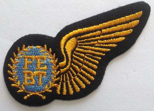 SADF AIR FORCE FLIGHT ENGINEER CLOTH HALF GOLD WING FULL SIZE