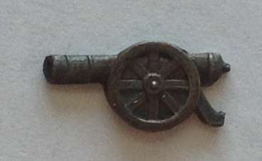 SADF VAN RIEBEECK MEDAL BUTTON GOLD - FULL SIZE (#12)