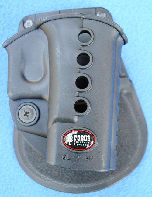 FOBUS GL-4 ND PADDLE HOLSTER FITS GLOCK 17, 19, 22, 23, 32, 34 & 35