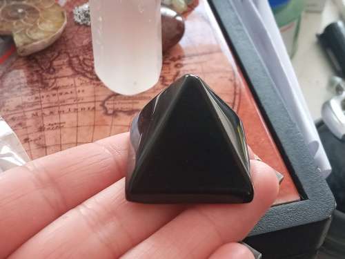 Rare Shungite Pyramid