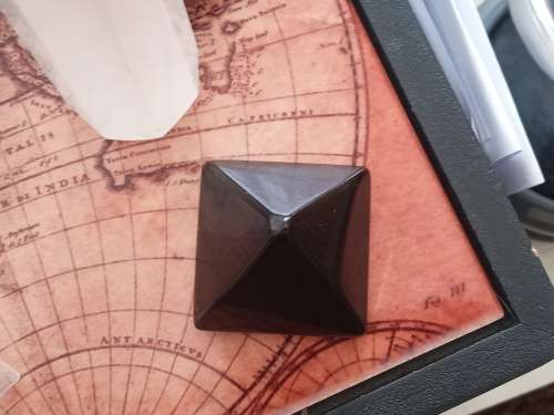 Rare Shungite Pyramid