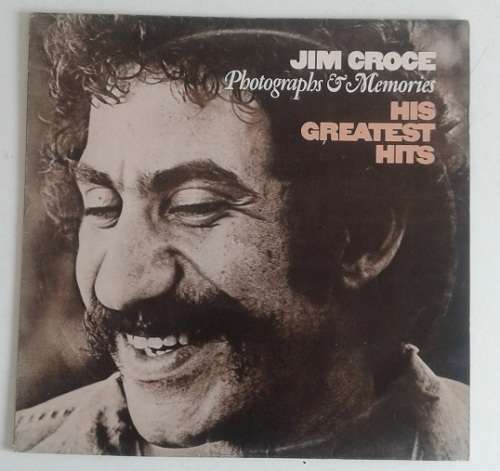 Jim Croce - Photographs and memories Greatest Hits LP VG+ COVER VG+