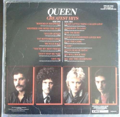 Queen - Greatest Hits LP VG+ Cover VG