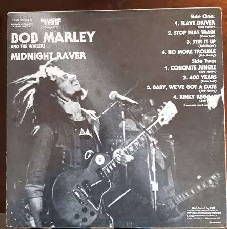 Bob Marley and the Wailers - Midnight Rave LP A+