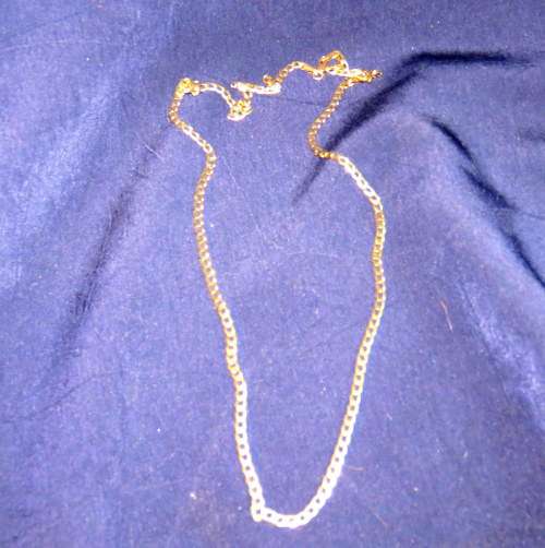 9k yellow Gold Curb Chain