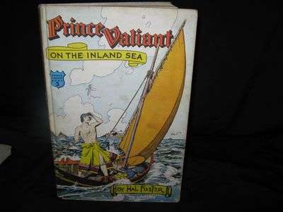 PRINCE VALIANT ON THE INLAND SEA Book 3 HARDCOVER EDITION 1975