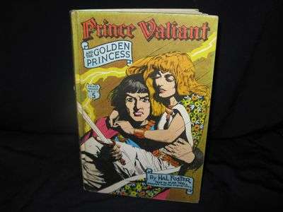 PRINCE VALIANT AND THE GOLDEN PRINCESS Book 5 HARD COVER EDITION 1975