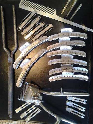 Collection of Antique Hair Accessories