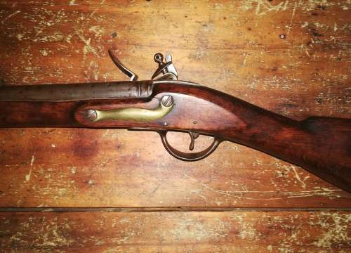 ORIGINAL EARLY 19TH CENTURY FLINTLOCK GUN