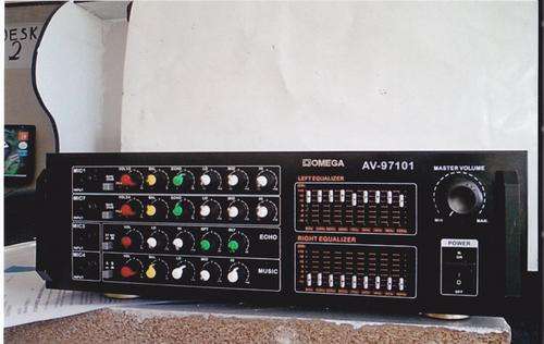 Authentic OMEGA AV-97101 MASTER VOLUME APMLIFIER(Almost New Condition)