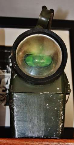 ** Vintage Mine Lamp **