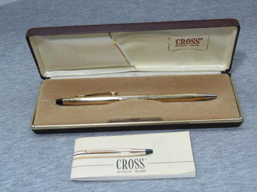 Cross Classic 10k Rolled Gold Ballpoint Pen