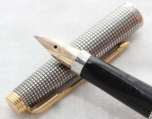 Two Vintage Parker 75 fountain pens