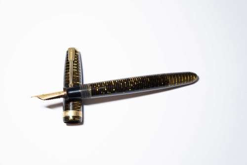Parker Tiger Eye Vacumatic Fountain Pen