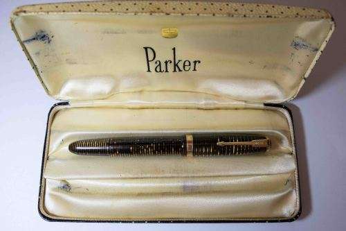 Parker Tiger Eye Vacumatic Fountain Pen