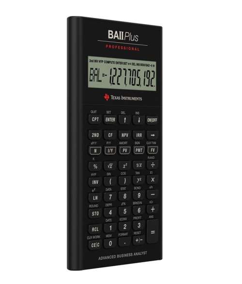 Texas Instruments BA II Plus PROFESSIONAL Calculator. Free Shipping