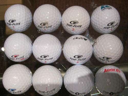 12 TOP FLITE BALLS - MINT!!