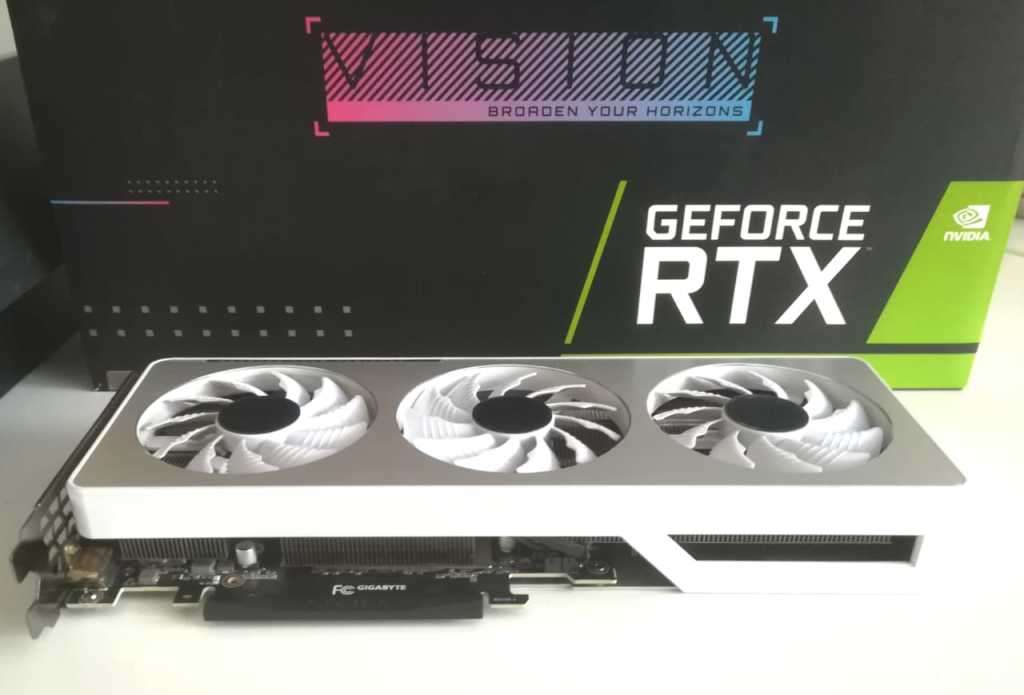 RTX 3060 Gigabyte Vision GeForce  OC Edition 12Gb GDDR6