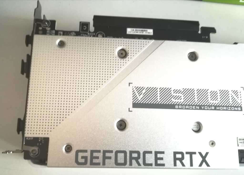 RTX 3060 Gigabyte Vision GeForce  OC Edition 12Gb GDDR6
